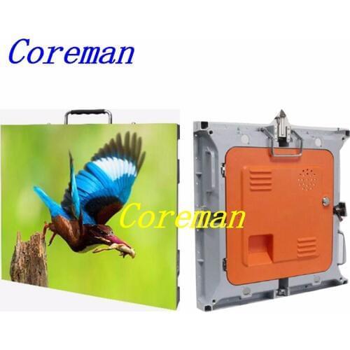 Coreman Thin indoor rental full color LED display screen P8 512x512 rental digit P4 P5 P6 P7.62 P10 SMD indoor led screen