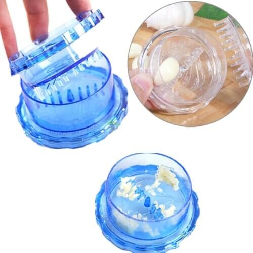 Garlic Presses Manual Mashed Garlic Manually Processor Food Chopper Fruit Slicer Twist Prevent Tears Kitchen Tool