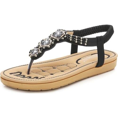 Womens Sandals Ladies 2021 Roma Flat Peep Toe Sandals Shoes High Quality Female Shoes Summer Ladies Outside Sexy Shoes