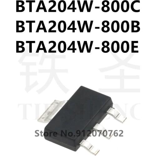 10PCS BTA204W-800C BTA204W-800B BTA204W-800E SOT-223