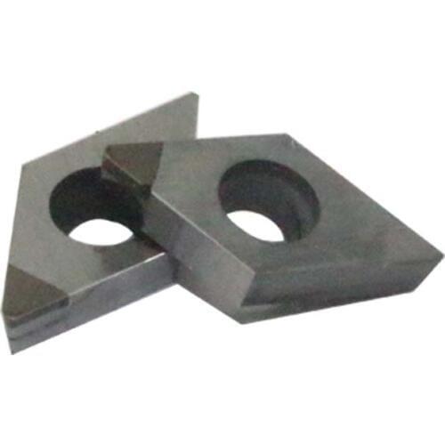 2PCS DCGT070204 Carbide CBN Turning Milling Cutter for CNC Lathe Tool Inserts