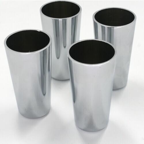 4pcs/lot Silver Furniture Leg Covers Zinc-alloy Leg Tube Furniture Leg Protector Free Shipping