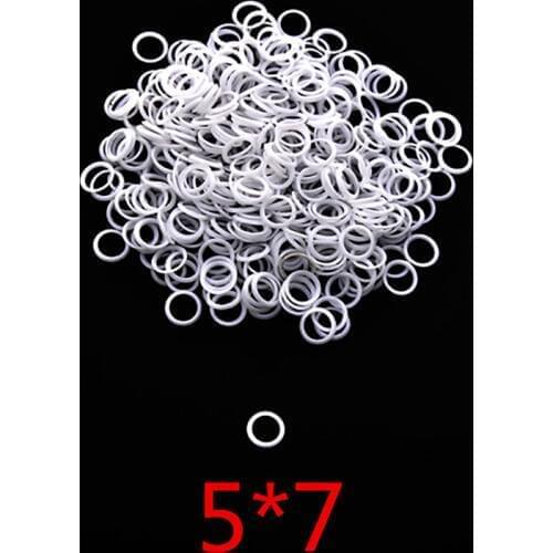 500pieces/lot Hairdressing Scissor Accessory Nylon Washers size 5*7mm Nylon gasket parts