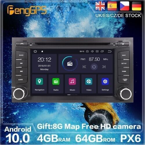 Android 10.0 64G PX6 For SEAT IBIZA 2013 2014 2015 2016 GPS Navigation Auto Radio Stereo Car DVD Multimedia Player HeadUnit 2DIN