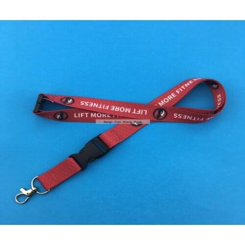 Hot outdoor Sport logo Custom Print Lanyards for id cards Keys neck strap customize deign logo Sublimation Strap Free Shipping