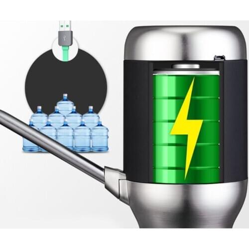 Intelligent USB Rechargeable Wireless Electric Automatic Drinking Water Bottle Pump Smart Dispenser Travel Portable A6HB