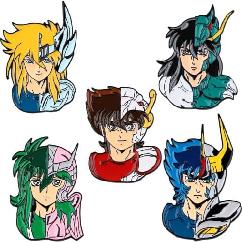 PF872 Japanese Anime Comics Collection Enamel Lapel Pin Badge Pins Clothes Backpack Decoration Accessories Gifts for Friends