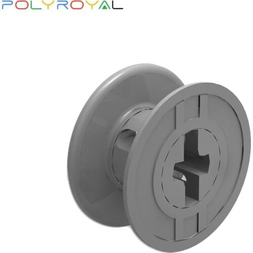 POLYROYAL Building Blocks Technology parts 4521532 2x2 spool reel 10 PCS Educational toy for children 61510
