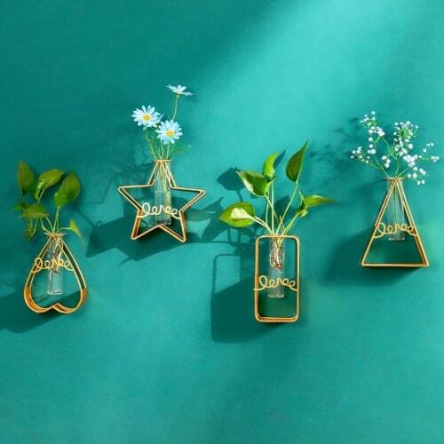 Creative wall hydroponic pendant wall decoration living room bedroom dining room wall sofa background wall decoration