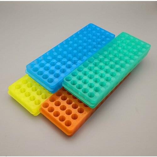2pcs/5pcs/10pcs Lab 60holes Plastic 0.5ml / 1.5ml / 2ml Double Side Reversible Different Holes Pipe Holder Centrifuge Tube Rack