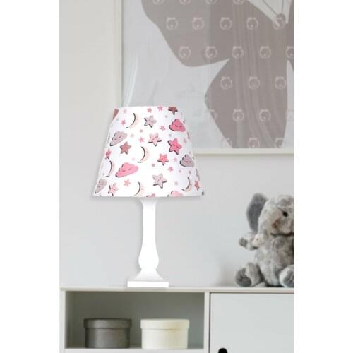 Hmydesign New Season Gift Decorative Accessories Office Bedroom Living Room Home Table For White Pink Star Lamp Shade