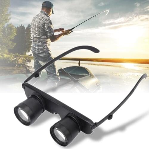 Head-mounted Optic Lens Glasses Style Fishing Binoculars Optics Telescope