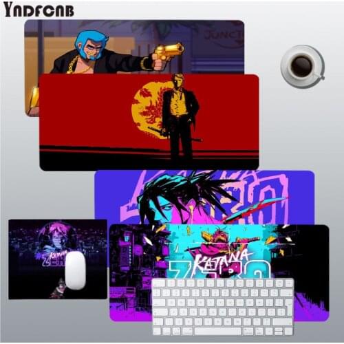 YNDFCNB Katana ZERO large/small Pad to Mouse pad Game Size for Gaming Mousepads Deak Mat for overwatch/cs go/world of warcraft