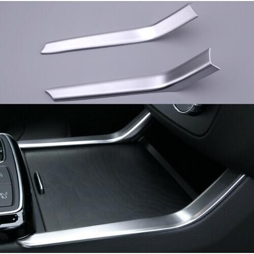 1 Pair Console Water Cup Holder Cover Trim Plastic Fit For Mercedes Benz GLE GL GLS ML W166 2013 2014 2015 2016 2017 2018 2019