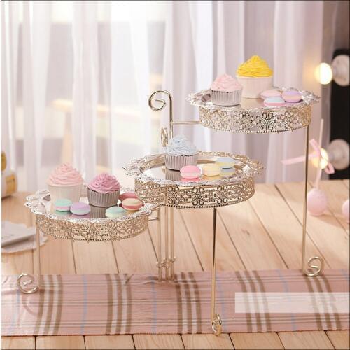 1 PCS European buffet snack stand dessert table wedding baking pastry cake table