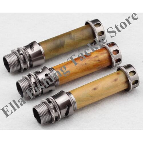25g Aluminum+ Burled Wood Fishing Rod building DIY Repair fishing rod components