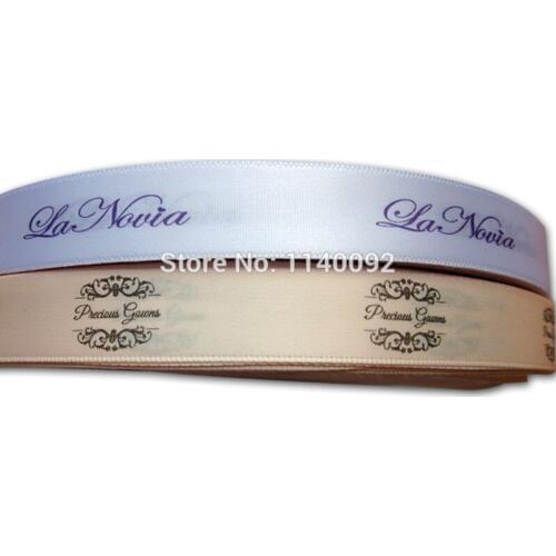 Free shipping satin silk ribbon printing/silk care label/clothing labels/tags/garment labels/gift packing ribbon 100 yards a lot
