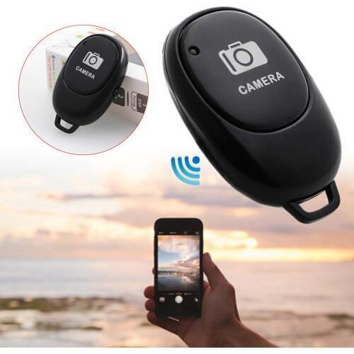 Bluetooth Remote Control Button Wireless Controller Self-Timer Camera Stick Shutter Release Phone Monopod Selfie