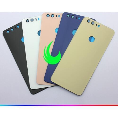 Original Back Battery Cover Housing For Huawei Honor 8 Rear Door Case with Adhesive For Honor 8 FRD-L19 FRD-L09 Glass Cover