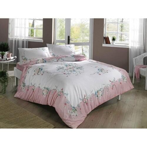 TAC TURKEY TEXTILE DOUBLE SIZE DUVET COVER SET %100 COTTON HOME DECORATION BEDROOM TEXTILE MADELYN SERIES