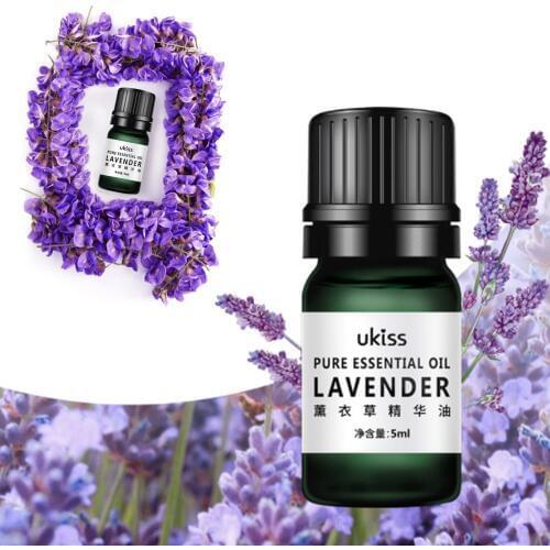 5pcs UKISSLavender Essential Oils for Aromatherapy Diffusers Pure Essential Oils Organic Body Massage Relax Fragrance Oil