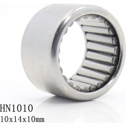 HN1010 Bearing 10*14*10 mm ( 10 Pcs ) Full Complement Drawn Cup Needle Roller Bearings With OPEN Ends HN 1010