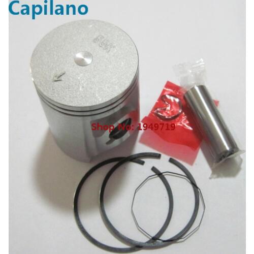 Motorcycle 56mm DT125 piston kit with piston ring piston pin and piston pin lock for yamaha 125cc DT 125 engine parts