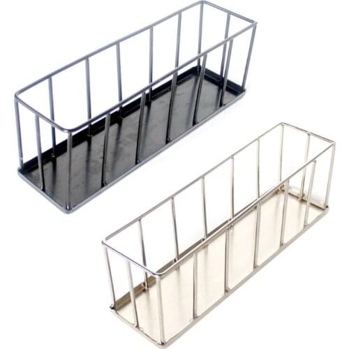 Stainless Steel Reptile Feeder Bowl Basin Tortoise Turtle Food Water Dispenser