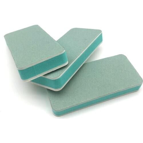 50 Pcs/Lot Mini Nail Buffer Block 600/3000 Grit Nail Art Sanding Polish Uv Gel Shining Buffer Files DIY Mini Nail Files With Opp