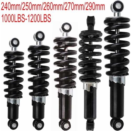 Motorcycle 240/250/260/270/290mm 1200LBS Rear Shock Absorber Suspension Protection For ATV Dirt Bikes
