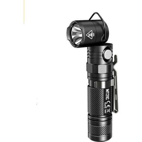 NITECORE MT21C Torch Anglelight CREE XP-L HD V6 1000LM 90Degree Adjustable Angle Head LED Flashlight by 18650 Battery