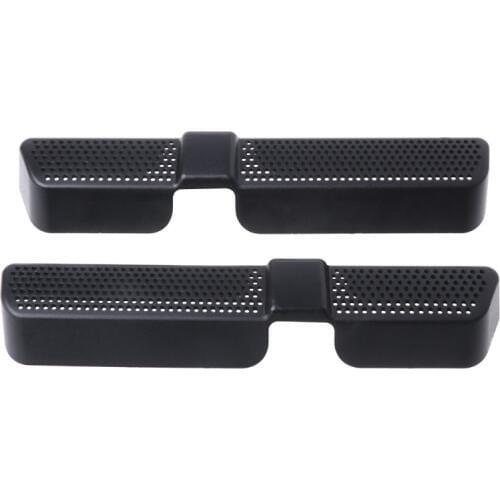 New Hot 2 Pcs Auto Car Rear Seat Air Condition Duct Outlet Cover