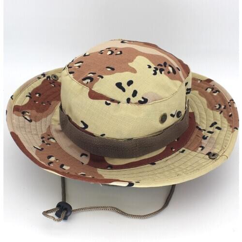 Bucket Hat Safari Boonie Comcat Hat Outdoor Men Fishing Hunting Cap Military Panama Unisex Women Summer Bob Camo Hats Panama