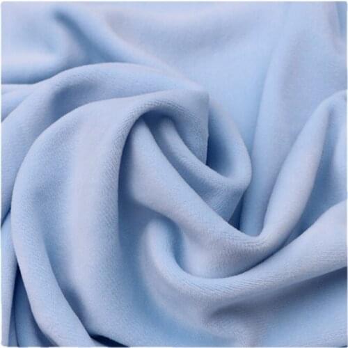 Width 74'' Solid Color Soft Comfortable Elastic Knitted Fabric By The Half Yard For T-Shirt Lining Accessories Material