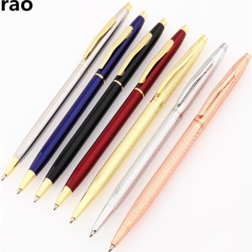 High quality 07 Model Color Business office Ballpoint Pen New Financial School stationery ball point pens for writing