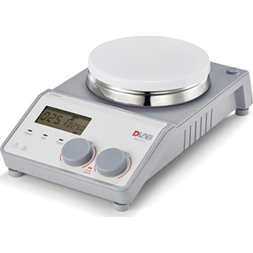 LCD Digital Hotplate Magnetic Stirrer With Timer & Sensor Stainless Steel With Ceramic Coated Hotplate Dlab MS-H-PROT Max.20L