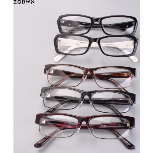ZOBWN Mix model and colors wholesale full rim eyeglasses man female eyeglasses for myopia reading prescription eyewear computer