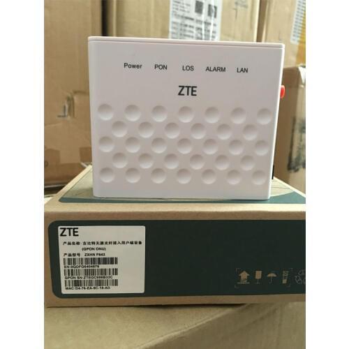 ZTE F601 ONT ONU GPON FTTH Modem opticl line termical EchoLife GE gpon terminal f601 Interface English GPON Terminal version 6.0