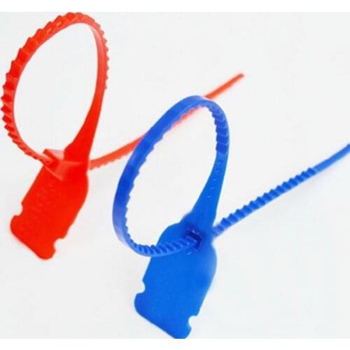 20pcs Wide range of uses logistic container seal plastic cable tie seal transport container seal security bank seal 335mm