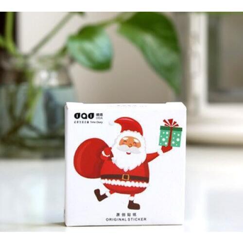 45 pcs/pack Merry Christmas Santa Clause Decorative Sticker Diary Album Label Stickers DIY Stationery Stickers Gift Sticker