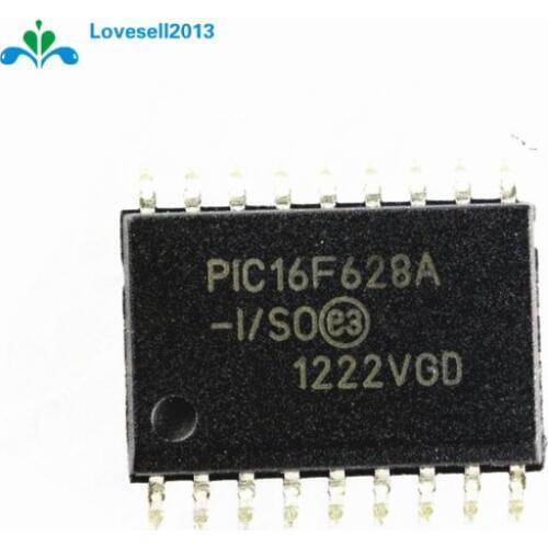 5 PCS MICROCHIP PIC16F628A-I/SO PIC16F628A SOP-18 CHIP IC