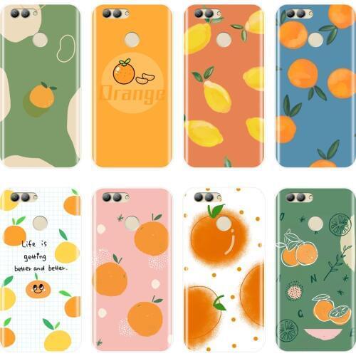 Lemon Orange Phone Case For Huawei Nova 2i 3 3i 3E 2 Lite Plus Silicone Soft TPU Back Cover For Huawei Nova Smart Lite 2017 Case