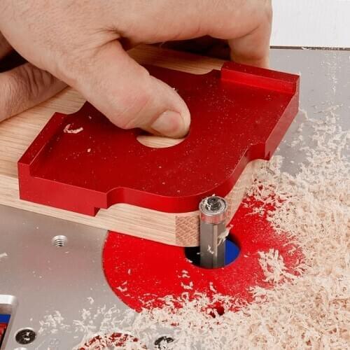 Wooden Work Corner Radius Quick-Jig Woodworking Trimming Radius Jig Router Templates Aluminium Alloy Radius Corners