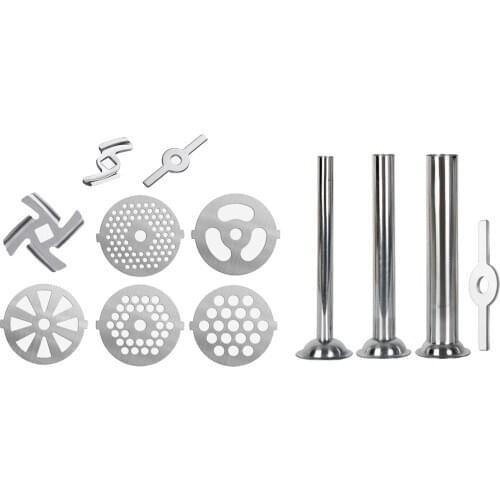 Stainless Steel Meat Grinder Plates Discs and Blade for Food Chopper and Meat Grinder Machinery Parts