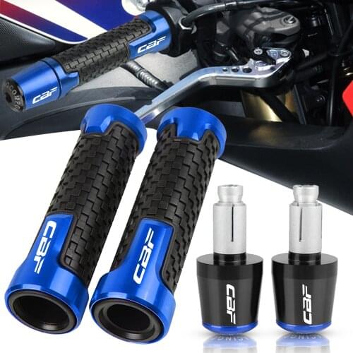 For Honda CBF 125 250 500 90R 600 600S 1000 CBF500ABS CBF600 CBF600S CBF1000 7/8'' 22mm Handlebar Grips Handle Bar Cap End Plug