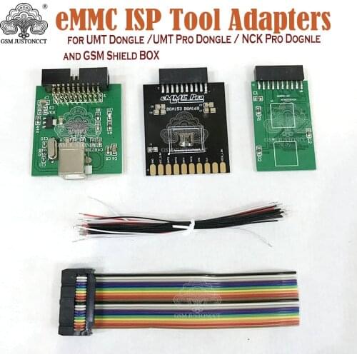 EMMC ISP hardware adapter UMT EMMC ISP tool adapter for GSM SHIELD UMT box dongle