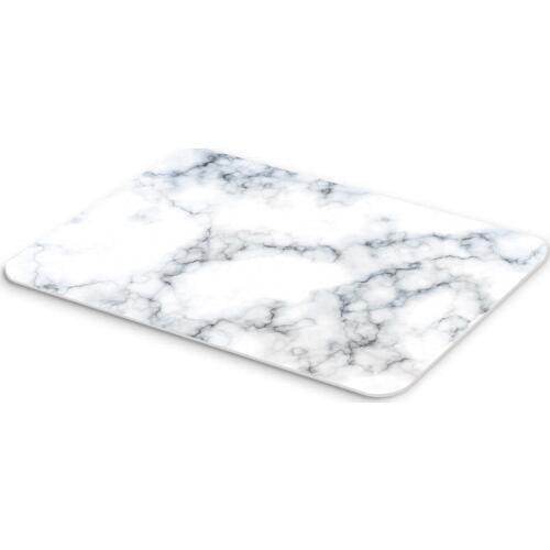 Imitate Marble Texture Printing Bath Flannel Mat Indoor Memory Foam Bathroom Bathtub Carpet Non-slip Carpet Aisle Doorway Rug