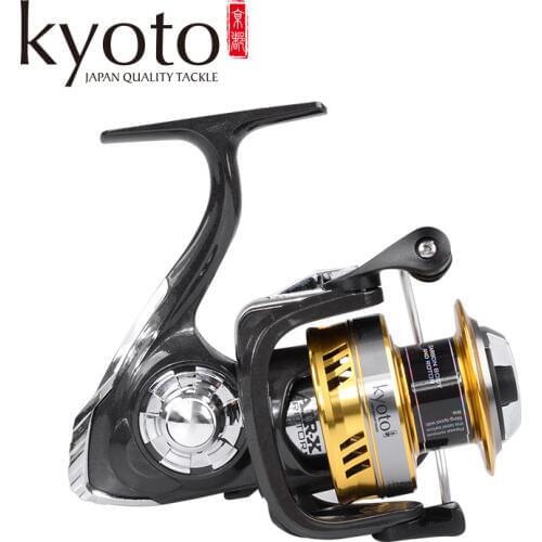 KYOTO LEEDER carbon Fishing Reels Spinning Reel 2000/3000/4000/5000/6000 carretilha de pesca carp Fishing Distant Wheel