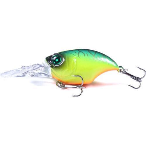 Crankbaits 7.3cm 11g Isca Artificial Japan Hard Bait Bass Pike Pesca Wobblers Carp Fishing Gear Tackle Diving 0.5-3m