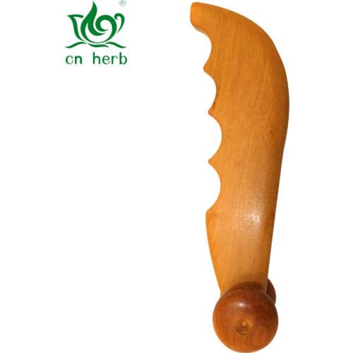 CN Herb Free shipping Multifunctional wooden scraping board massage scraping piece facial beauty massage